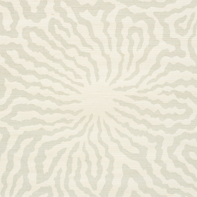 Schumacher Flower Shock Sisal Haze Wallpaper Sample 5009481