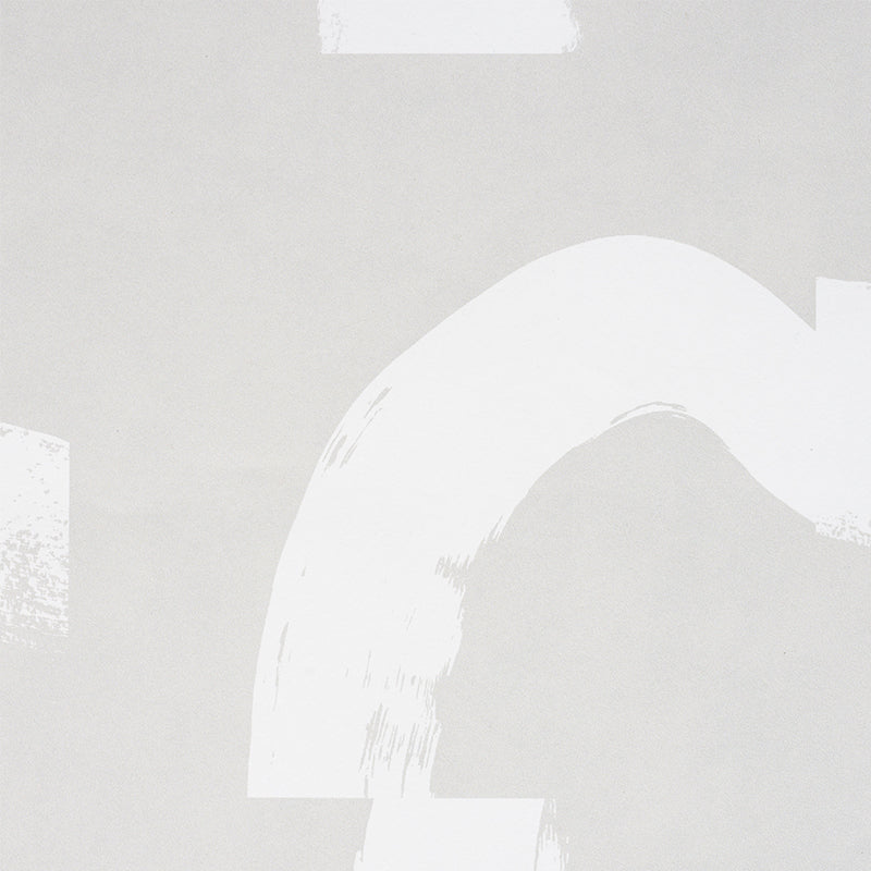 Schumacher Sepiessa Panel Set Stone Wallpaper Sample 5009491