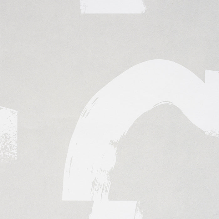 Schumacher Sepiessa Panel Set Stone Wallpaper Sample 5009491