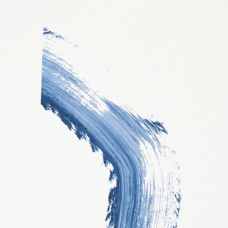 Schumacher Sepiessa Panel Set Blue Wallpaper Sample 5009494