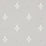 Schumacher Fleur De Lis Grey Wallpaper Sample 5009502