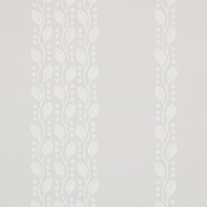 Schumacher Lillian Vine Grey Wallpaper Sample 5009521