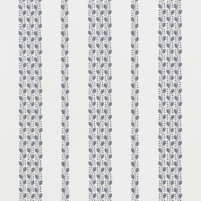 Schumacher Lillian Vine Carbon Wallpaper Sample 5009523