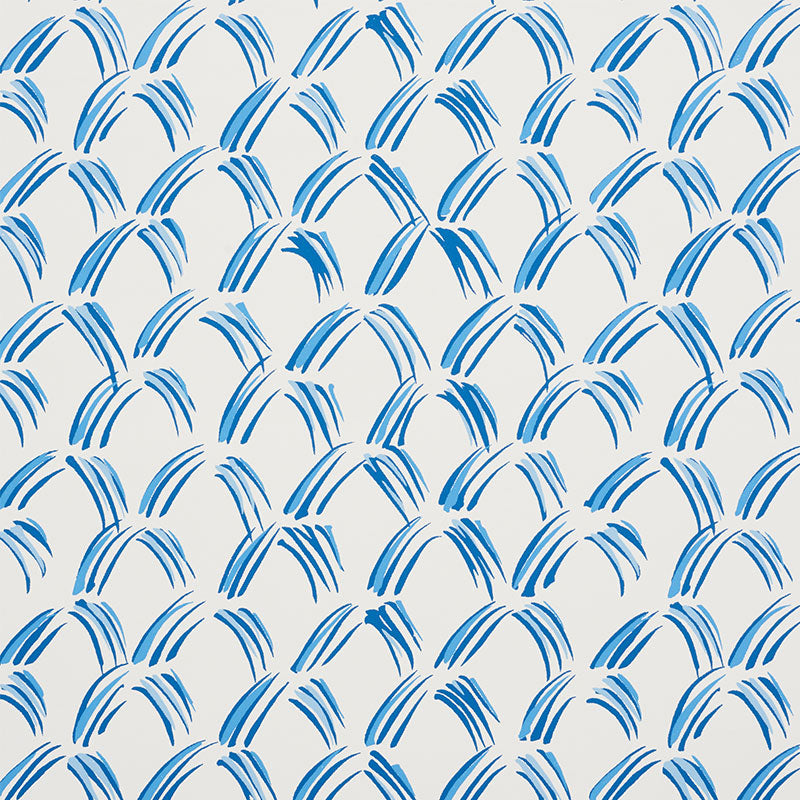 Schumacher Trevi Diamond Porcelain Wallpaper Sample 5009540