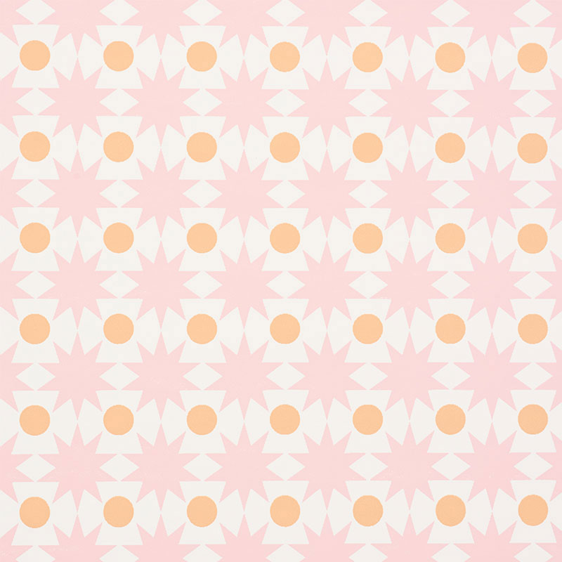 Schumacher Cosmos Pink Wallpaper 5009561