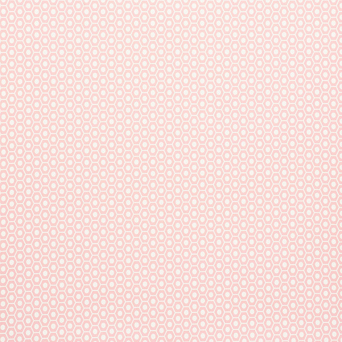 Schumacher Queen B Pink Wallpaper 5009570