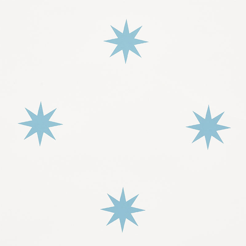 Schumacher Stargaze Blue Wallpaper Sample 5009601