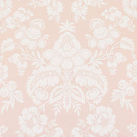 Schumacher Simone Damask Blush Wallpaper 5009611