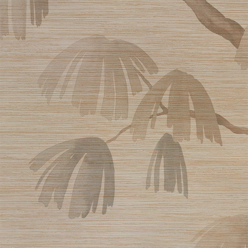 Schumacher Weeping Pine II Barley Wallpaper Sample 5009680