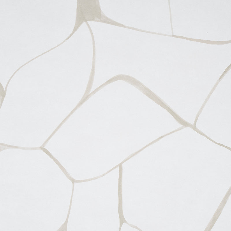 Schumacher Filigree Linen Wallpaper Sample 5009701