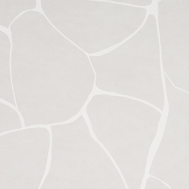 Schumacher Filigree Stone Wallpaper Sample 5009702
