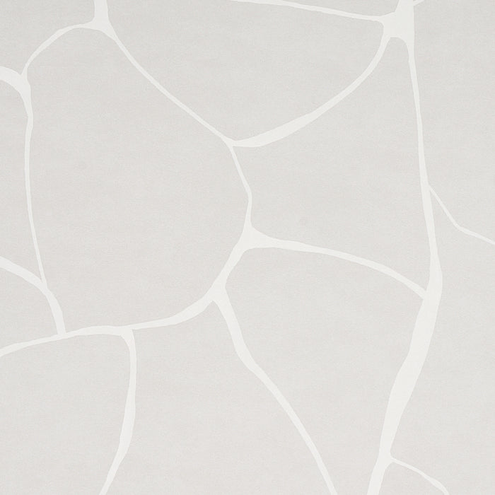 Schumacher Filigree Stone Wallpaper Sample 5009702