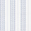 Schumacher Nauset Stripe Indigo Wallpaper Sample 5009740