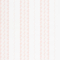 Schumacher Nauset Stripe Blush Wallpaper 5009742