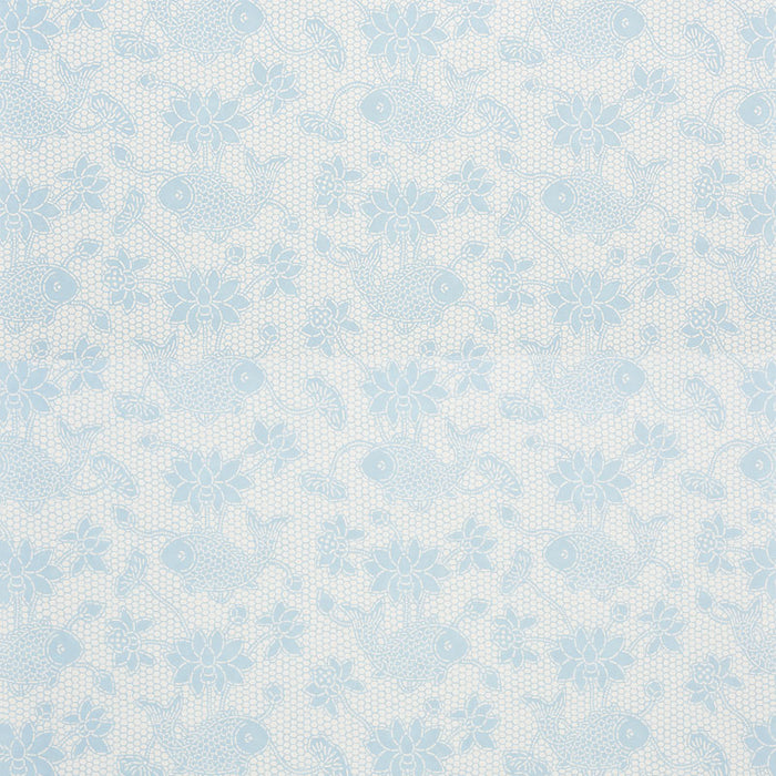 Schumacher Lotus Batik Sky Wallpaper Sample 5009751