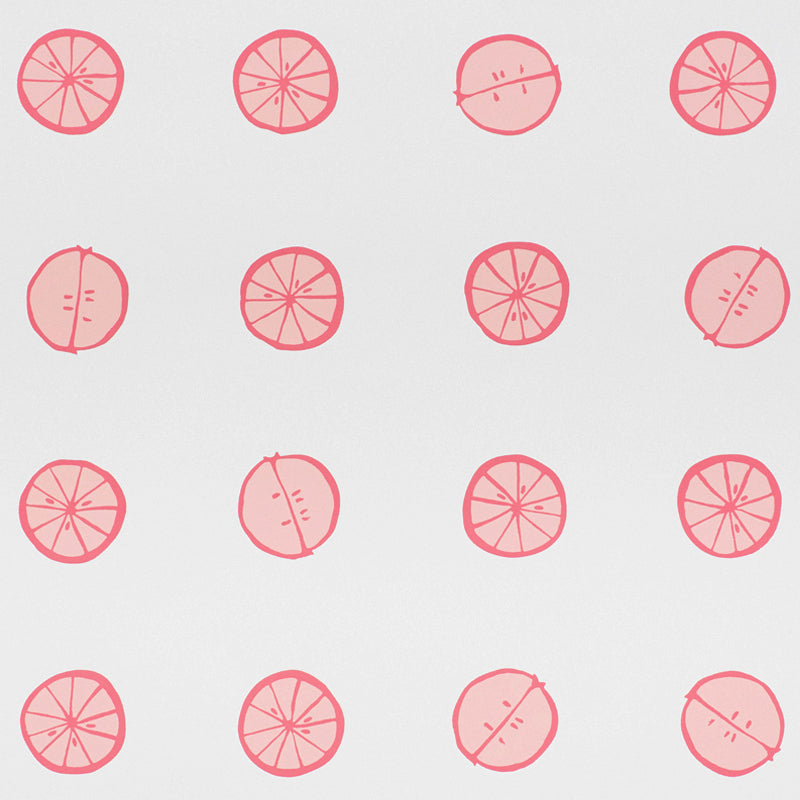 Schumacher Lemonade Grapefruit Wallpaper Sample 5009821