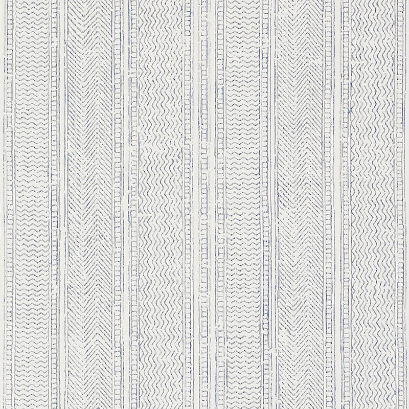Schumacher Mohave Indigo Wallpaper Sample 5009842