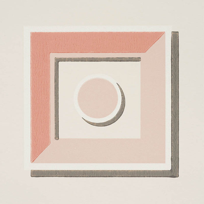 Schumacher Marcel Blush Wallpaper Sample 5009881