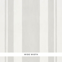 Schumacher Villa Stripe Dove Wallpaper 5009920