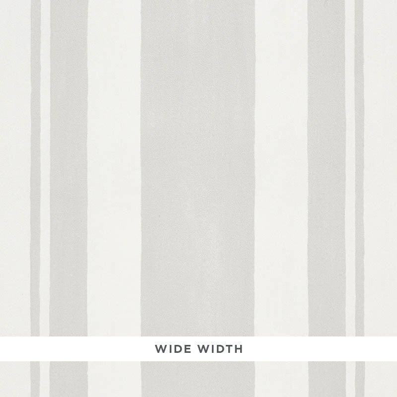 Schumacher Villa Stripe Dove Wallpaper Sample 5009920