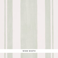 Schumacher Villa Stripe Cypress Wallpaper 5009922