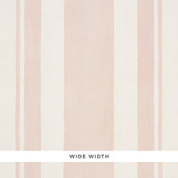 Schumacher Villa Stripe Blush Wallpaper 5009923