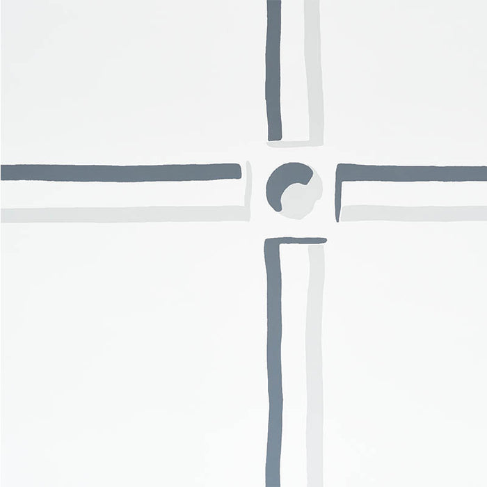 Schumacher La Galerie Ivory Wallpaper Sample 5009940