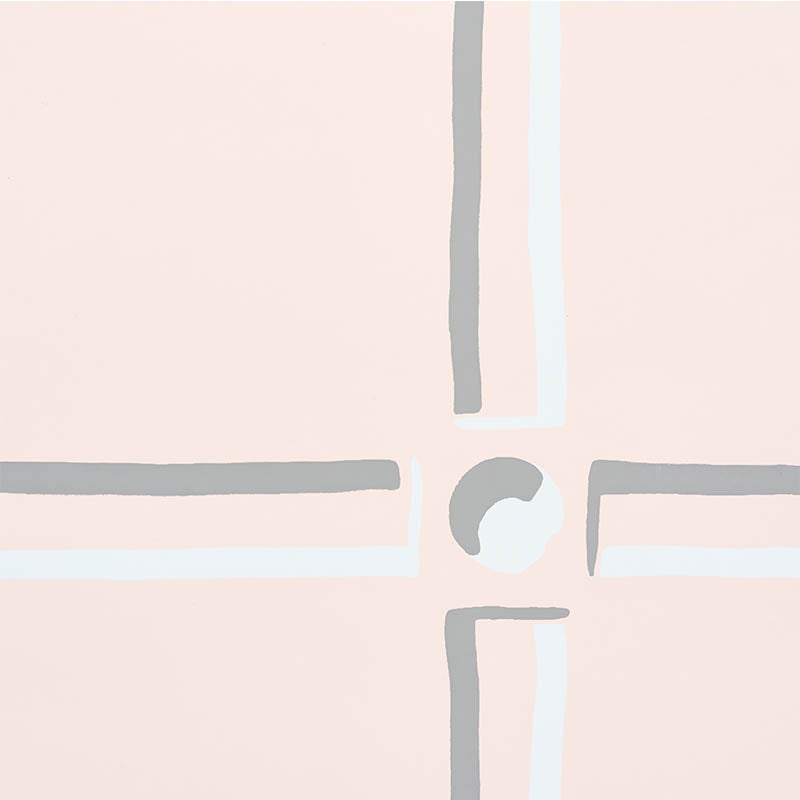 Schumacher La Galerie Blush Wallpaper Sample 5009941