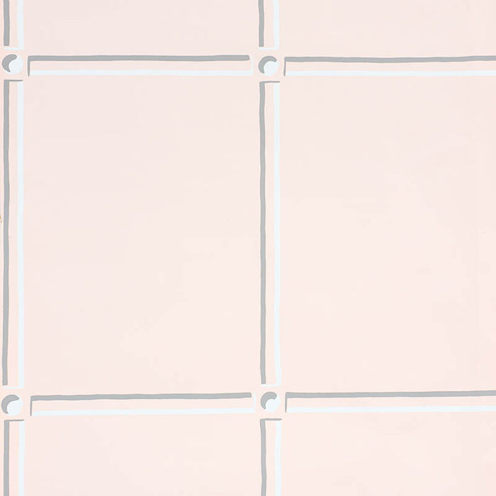 Schumacher La Galerie Blush Wallpaper Sample 5009941