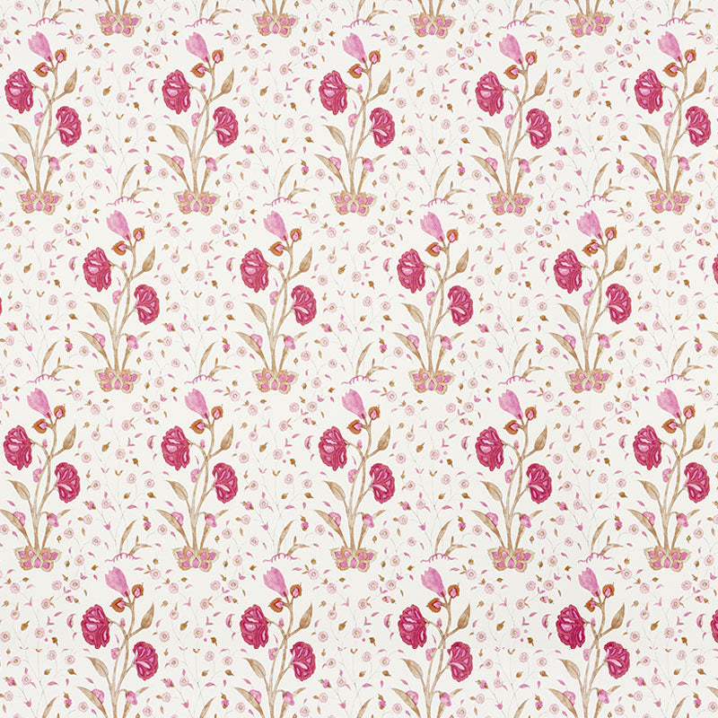 Schumacher Khilana Floral Spice 5009951 Wallpaper | 40% Off (Samples)