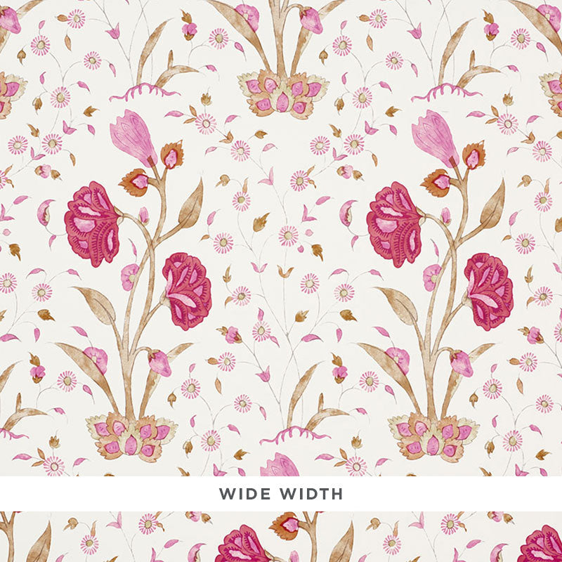 Schumacher Khilana Floral Spice 5009951 Wallpaper | 40% Off (Samples)