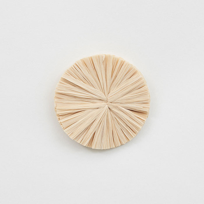 Schumacher Caicos Small Natural Wallpaper Sample 5009980