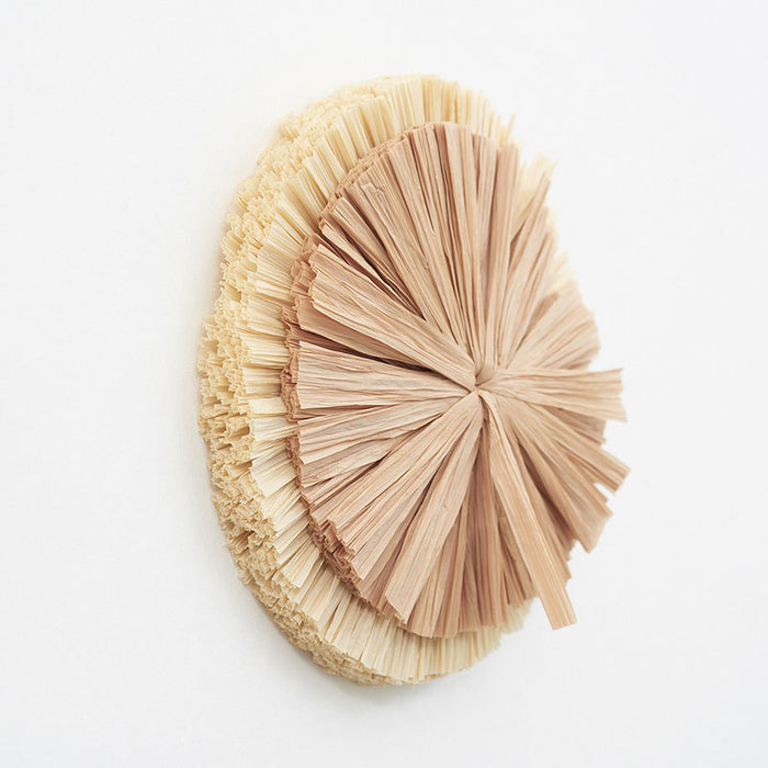 Schumacher Caicos Large Natural Wallpaper Sample 5009990