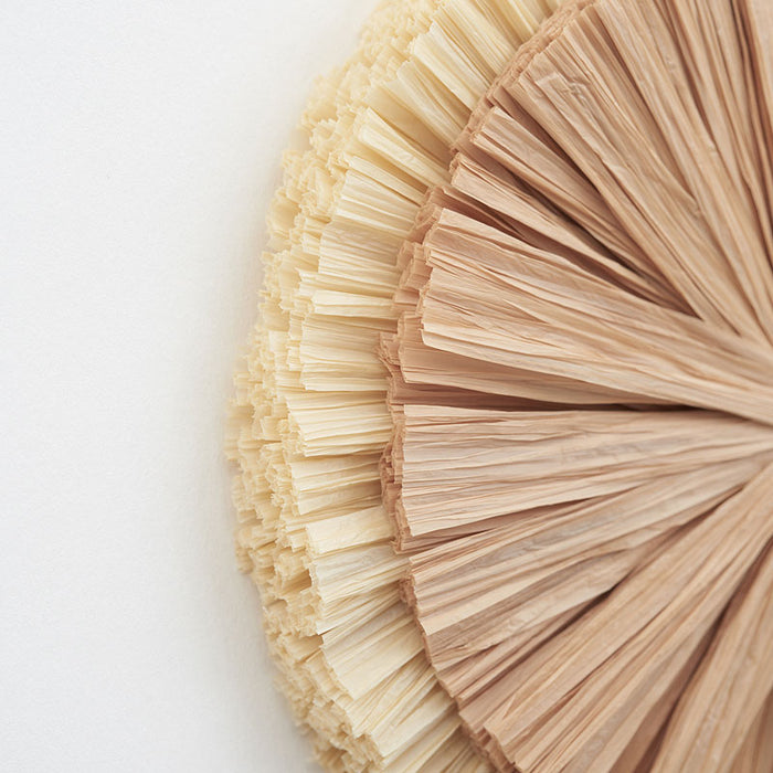 Schumacher Caicos Large Natural Wallpaper Sample 5009990