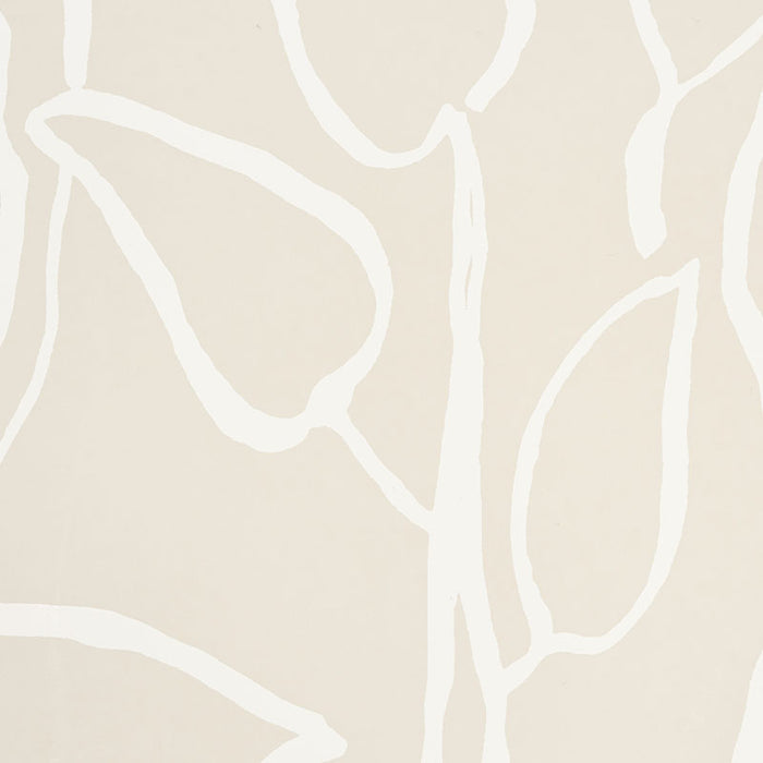 Schumacher Solandra Vine Natural Wallpaper Sample 5010072