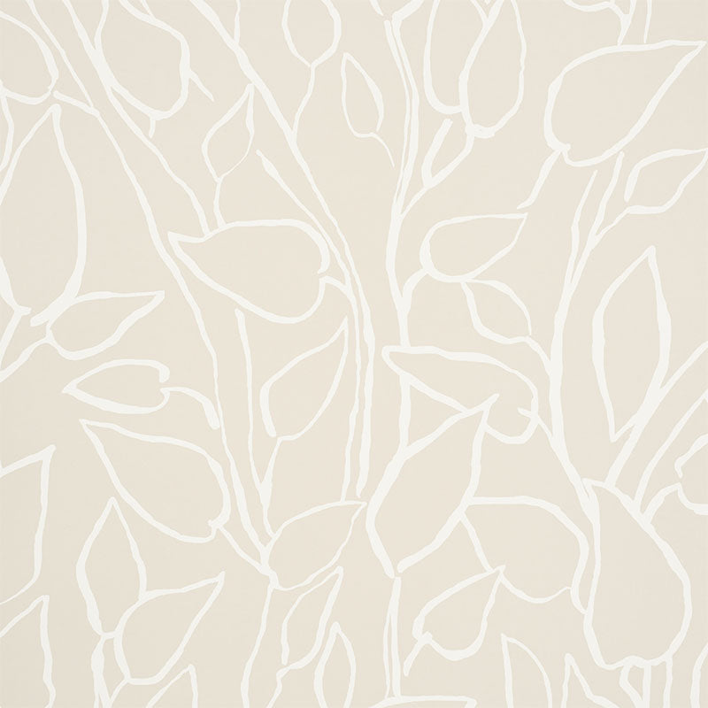 Schumacher Solandra Vine Natural Wallpaper 5010072