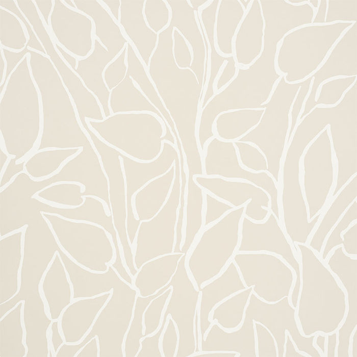 Schumacher Solandra Vine Natural Wallpaper Sample 5010072