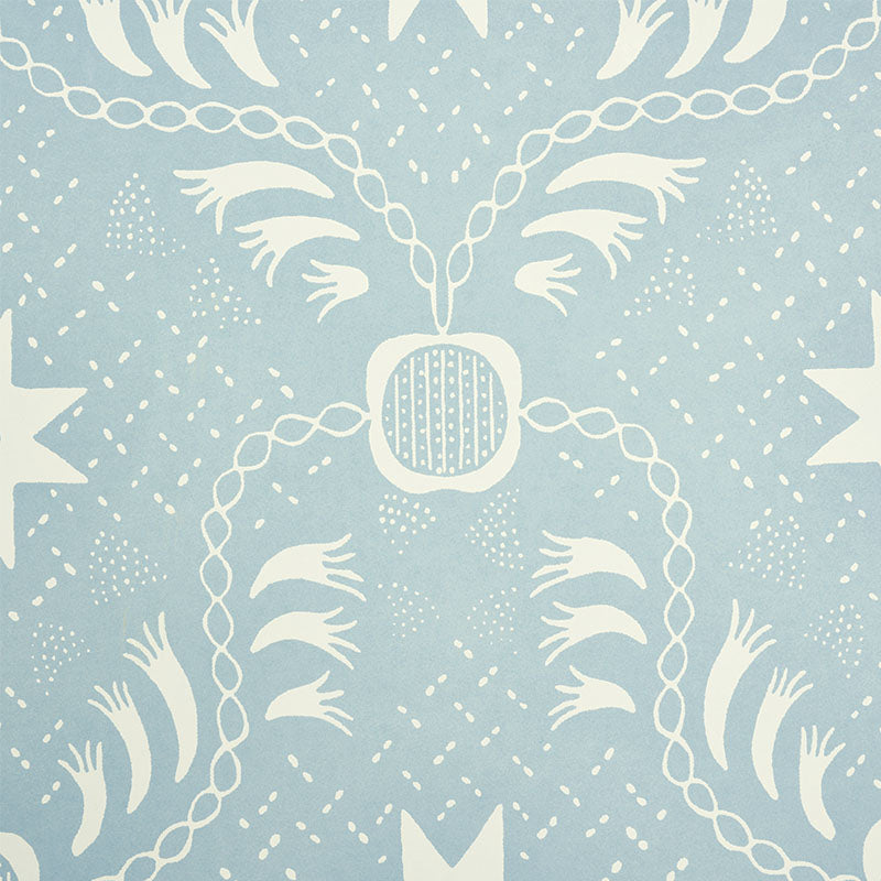 Schumacher Lancaster Sky Wallpaper Sample 5010080