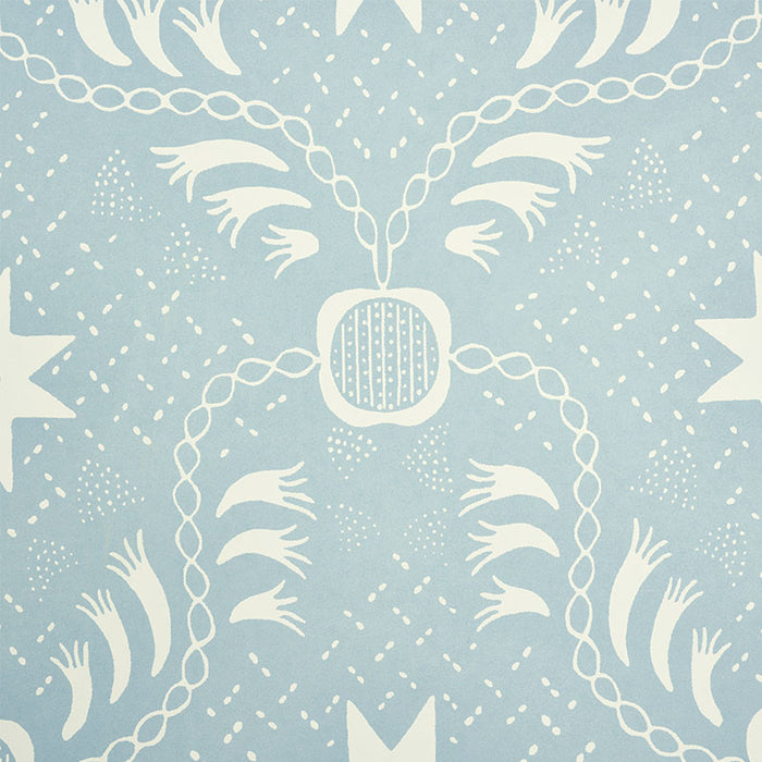 Schumacher Lancaster Sky Wallpaper Sample 5010080