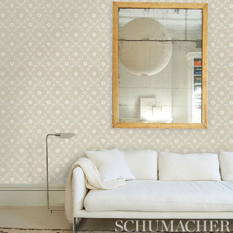 Schumacher Lancaster Sky Wallpaper Sample 5010080