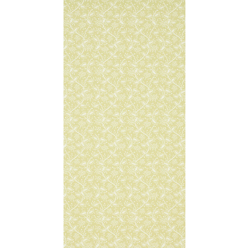 Schumacher Darby Buttercup Wallpaper Sample 5010182