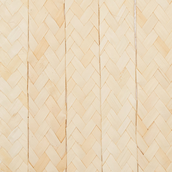 Schumacher Braided Buri Natural Wallpaper Sample 5010190