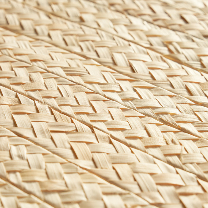 Schumacher Braided Buri Natural Wallpaper Sample 5010190