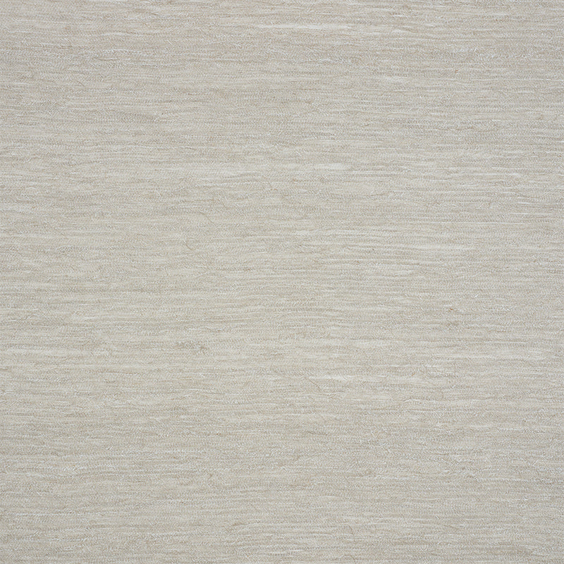 Schumacher Ruched Linen Natural Wallpaper Sample 5010220
