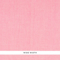 Schumacher Herringbone Paperweave Pink Wallpaper 5010235