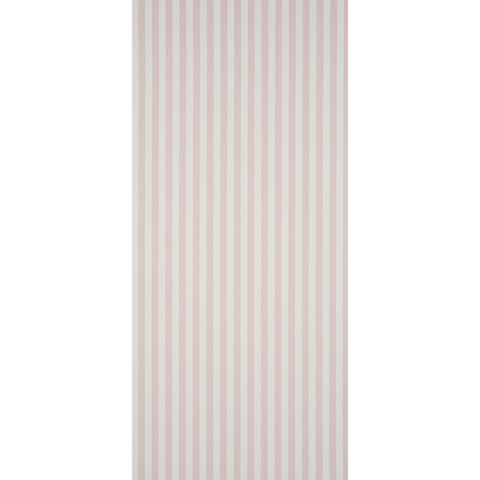 Schumacher Linen Stripe Blush Wallpaper Sample 5010250