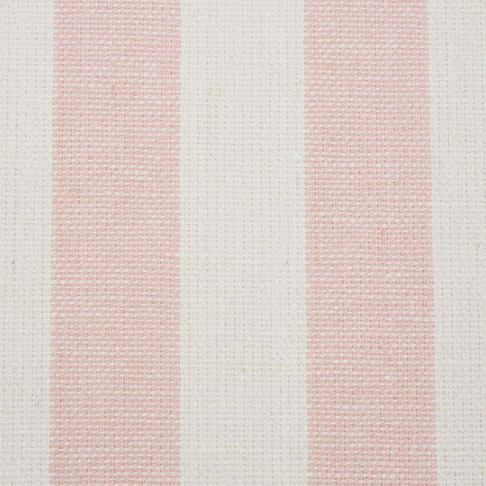 Schumacher Linen Stripe Blush Wallpaper Sample 5010250