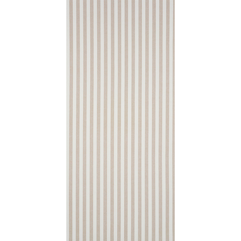 Schumacher Linen Stripe Sand Wallpaper Sample 5010251