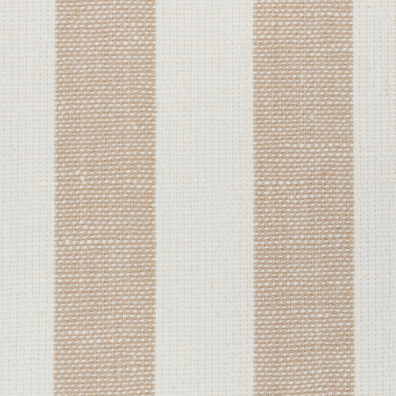 Schumacher Linen Stripe Sand Wallpaper Sample 5010251