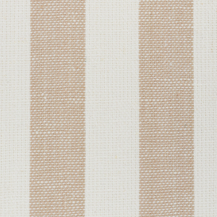 Schumacher Linen Stripe Sand Wallpaper Sample 5010251